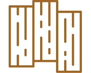 Massivholz und Furniere